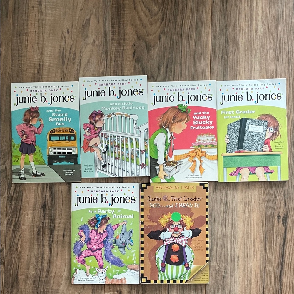 Junie B. Jones Children's Book Set of 5